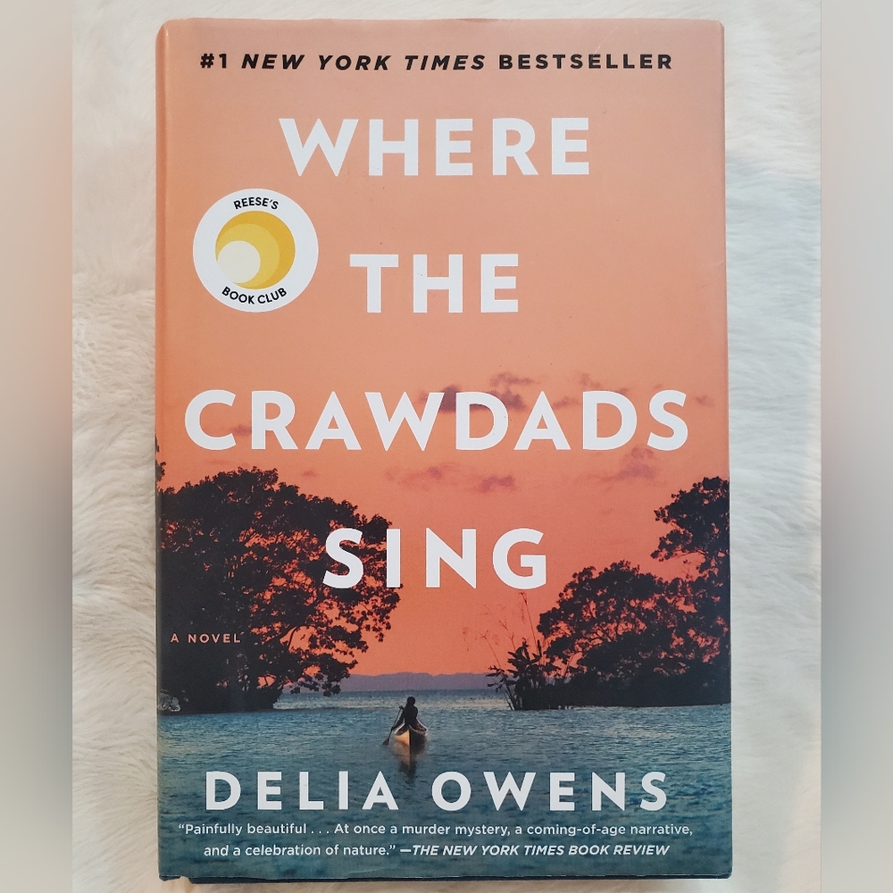 New  Where The Crawdads Sing Hardcover Book